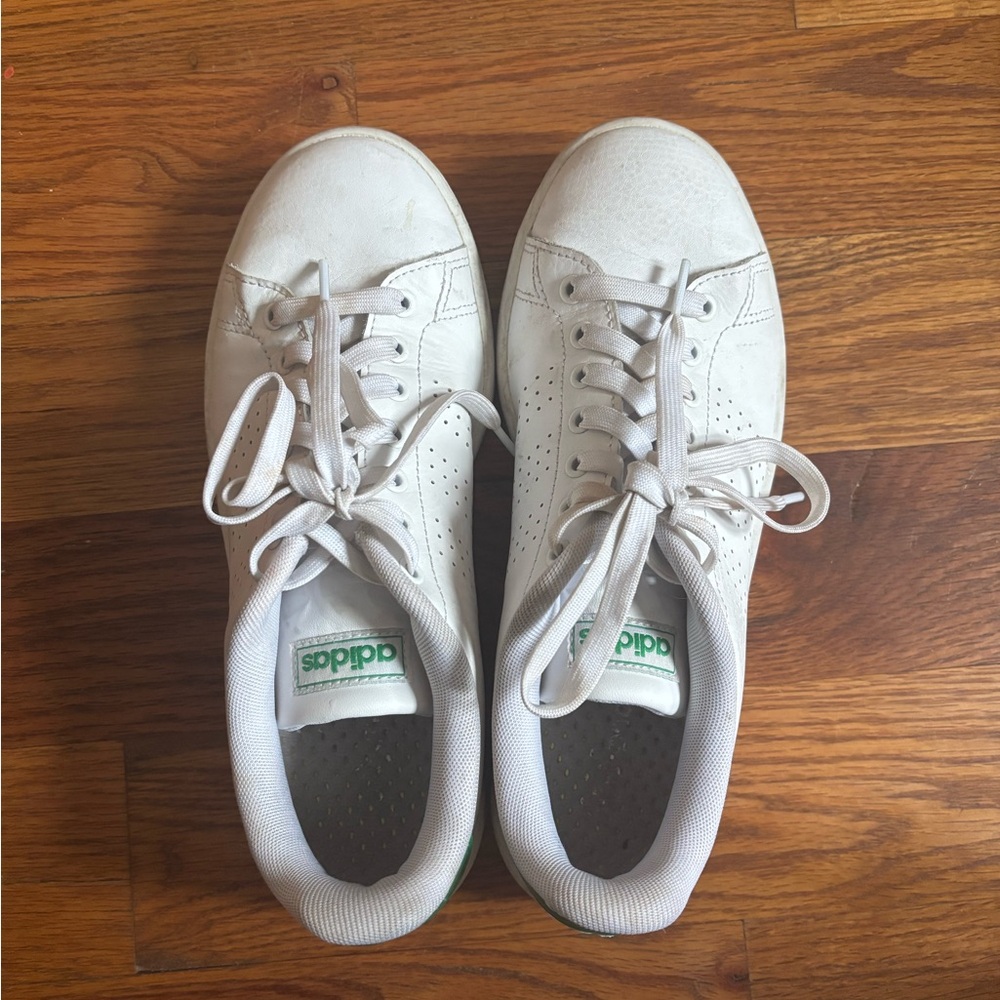 Adidas White Athletic Shoes